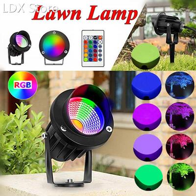 New 10W Landscape Lights Waterproof LED Garden Spotlights RG