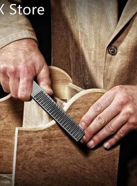 2Pcs 4 Way Wood Rasp File Hand File and Round Rasp Half Roun