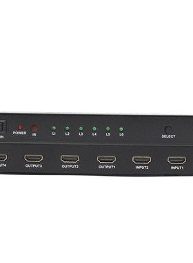 HDMI switch Splitter support  2 computers share 4 HDMI devi