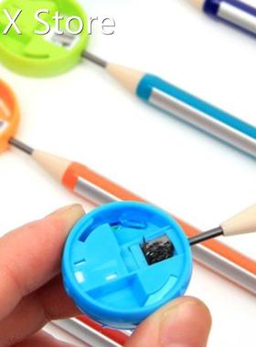 1 Pc Double-Hole Pencil Sharpener (Thick Shape And Thin Shap