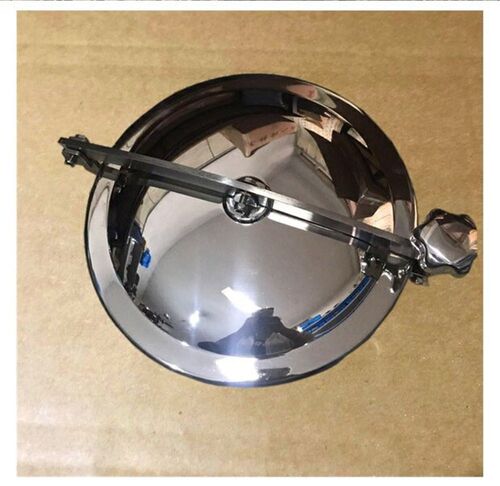 DN200 Sanitary Round Tank Non Pressure Manhole Cover Stainl