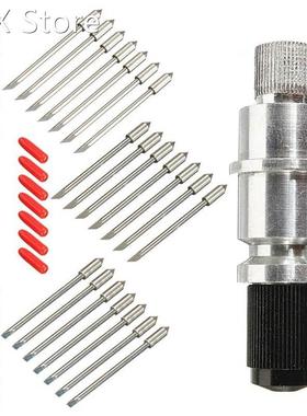 21Pcs Vinyl Cutter Plotter Blades with Blade Holder 适用于 G