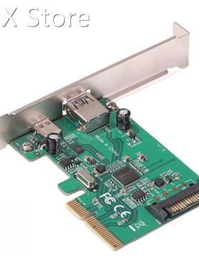 PCI-E 4X to USB 3.1 Adapter Card High Speed Desktop PCI Expr