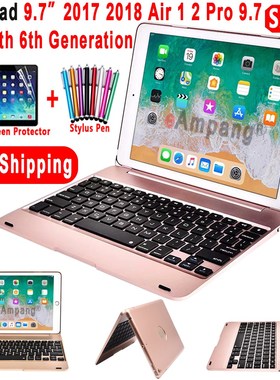For iPad 9.7 Keyboard Case for Apple iPad 9.7 2017 2018 5th