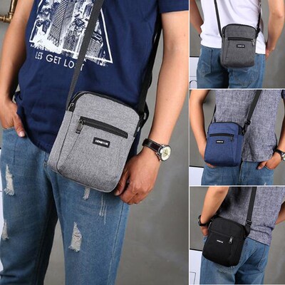 Men's Messenger Bag Crossbody Shoulder Bags Travel Bag Man