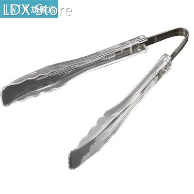 1pc Plastic Kitchen Food Tongs Anti-Scald Nonslip Ha