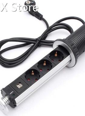 2 USB Eu Plug 2/3/4/5 Power Keuken Tafel Stopcontact Desktop