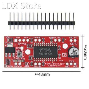 5pcs /lot EasyDriver Stepper Motor Driver V44 A3967 Free Shi
