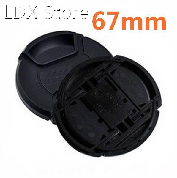 30pcs/lot 67mm center pinch Snap-on cap cover LOGO for can