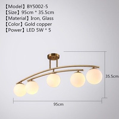 Postmodern LED Chandelier Ceiling Nordic living room Ceiling