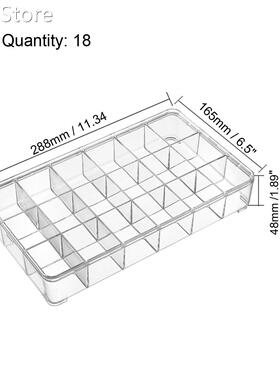 Component Storage Box - PS Fixed 18 Grids Electronic Compone