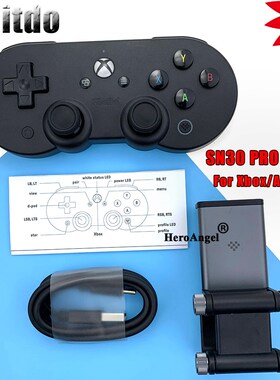 8BitDo Bluetooth Gamepad Controller SN30 Pro for Xbox cloud