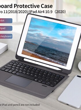 BT3.0 Keyboard Protective Case Backlight Keyboard Detachabl