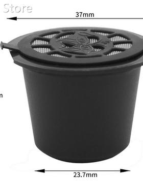 Coffee Capsule Filter Set With Spoon Brush Refillable Coffe