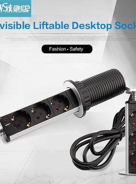 Electrical Tensile Power Outlet Plug Worktop Desk Home Pull