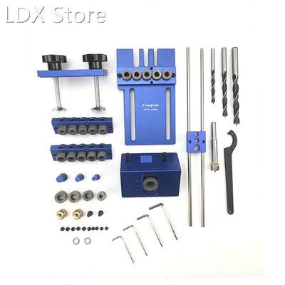 High Precision Dowelling Jig Set Wood Dowel Drilling Positio