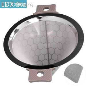 Cone Coffee Strainer Cone Shaped Strainer Double Ear Stainle