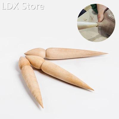 1PC Pottery Spout Modifier Teapot Wooden Pot Crafts Modeling