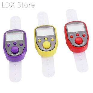 Stitch Marker Row Hand Tally Finger Counter LCD Electric Dig
