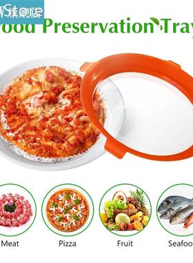 Creative kitchen Food Preservation Tray Stackable Food Fresh