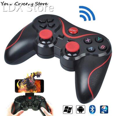 1Pc Remote Draadloze Bluetooth Game Controller Gamepad Joyst