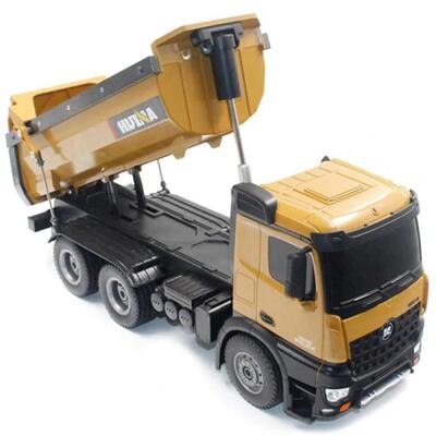 fast free dropship Huina 1573 RC Big Dump Truck 1/14 10 chan