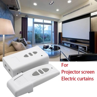 Wireless Remote + Receiver Controller for projector screen