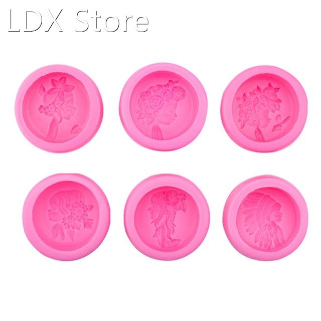 Little Girl Chocolate Mold for Home Kitchen Baking 3D Handma