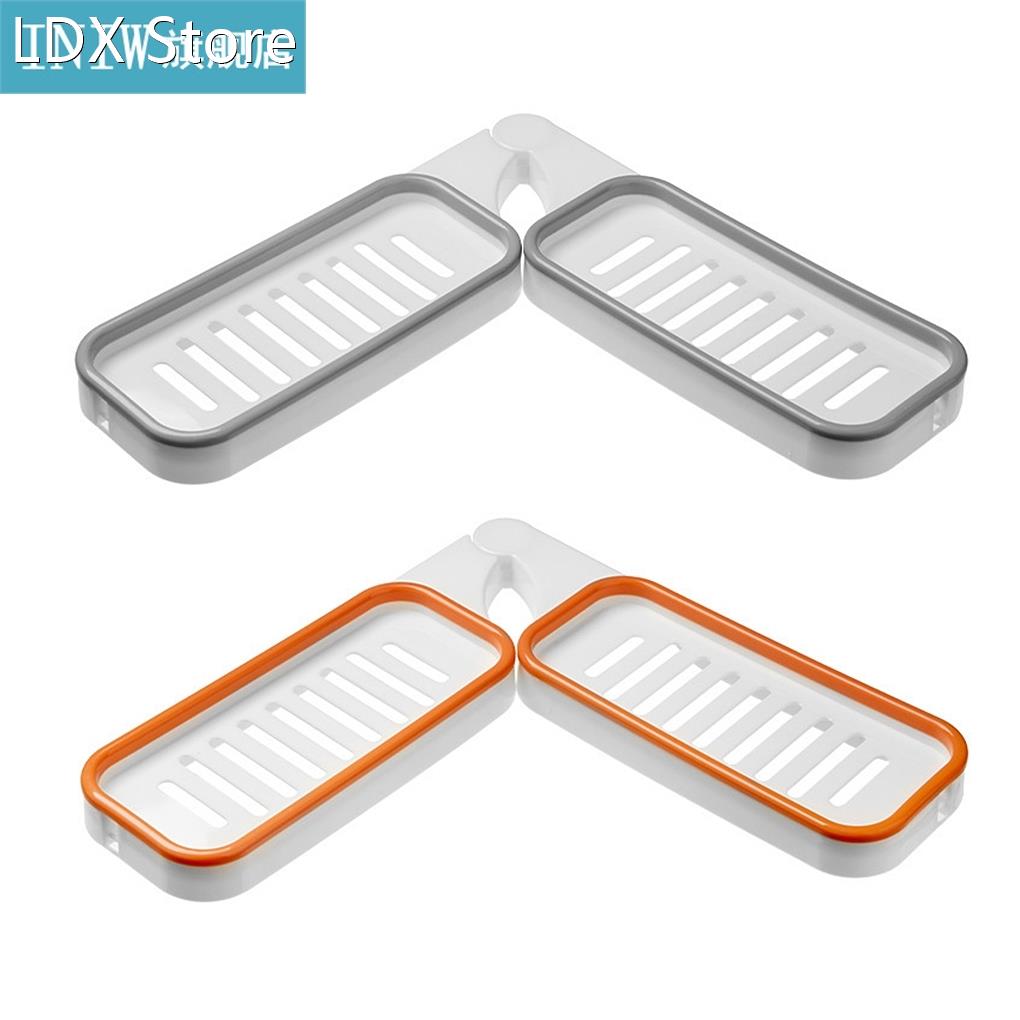 RecabLeght Bathroom Shower Corner Shelf Organizer 180°Ro