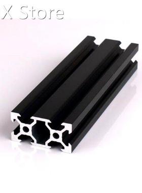 1PC Black V-slot 2040 European Standard Anodized Aluminum Pr