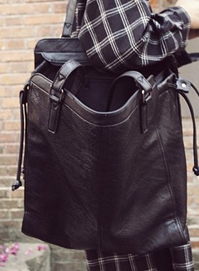 Fashion Big Bag fashion women pu leather handbag brief shou