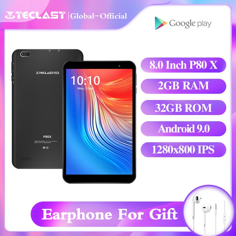 Teclast P80X tablet 8 inch Octa Core android 9.0 2GB RAM 32