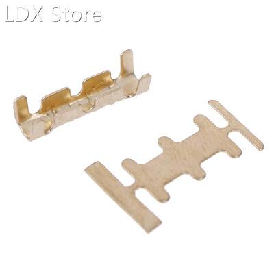 100Pieces Brass Copper 0.5-1.5mm Square Millimeter Crimp Ele