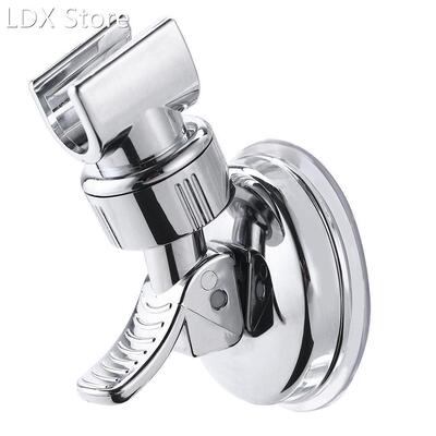 Shower Head Handset Holder Chrome Bathroom Wall Mount Adjust