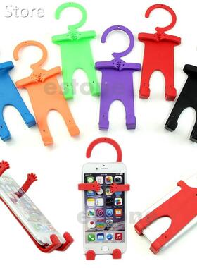 Flexible Silicon Cell Phone Holder Car Home Mobile Hanger Mo