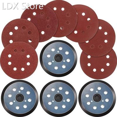 12 Pieces 40 Grits Sanding Discs, 60 Pieces Grits Sandpaper