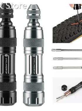 Portable Bicycle Tire Repair Kit 5 Rubber Strips And 3 Tire