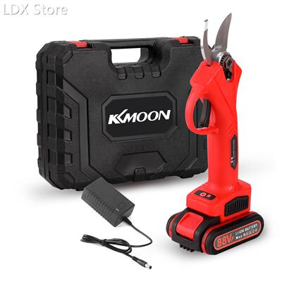 KKmoon 21V 30mm Cordless Electric Pruner 88VF Pruning Shear