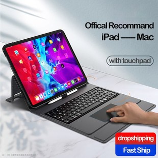 Case with Keyboard and Touchpad for Ipad Air 4 3 2 1 Mini 5