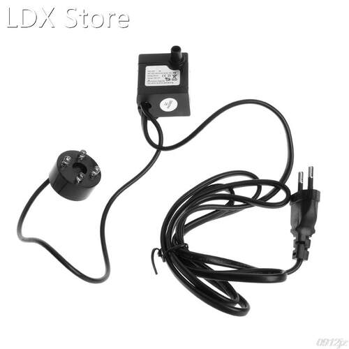 1PC AC 220V 3W Submersible Water Pump LED Aquarium Fountain