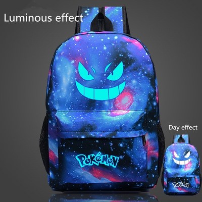 2016 hot selling  famous Pokemon Go Backpack Pokemon Gengar