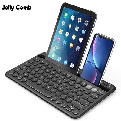 Jelly Comb Bluetooth Keyboard for iPad Tablet Smartphone PC