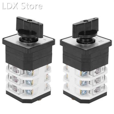 Universal Changeover Switch Rotating Cam Switch 3 Position 3