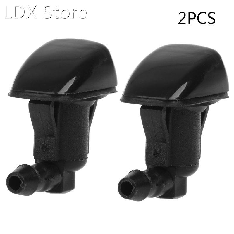 2Pcs Car Windshield Washer Wiper Water Spray Nozzle Fit 适用