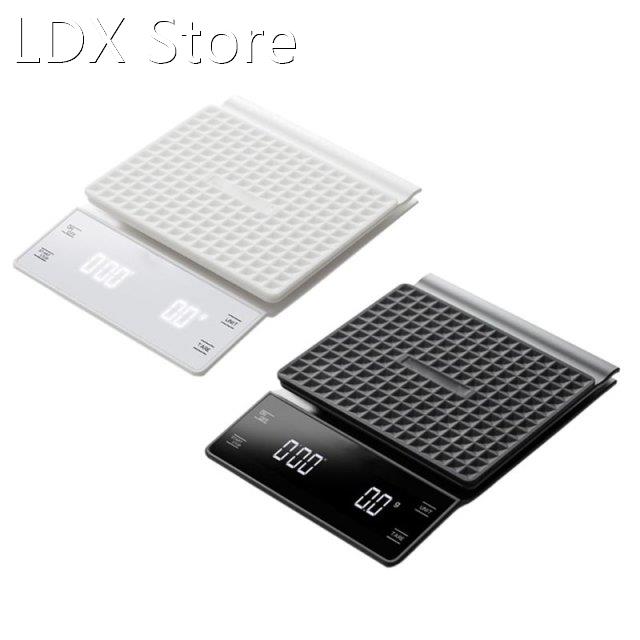 Household Electronic 3kg/0.1g Drip Coffee Scale Precision Ki