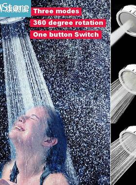 Shower Head ABS water saving showerhead filter High Pressure