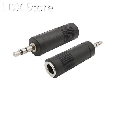 1Pcs 3.5mm Male Plug to 6.5mm Female Jack Sockets Stereo Aud