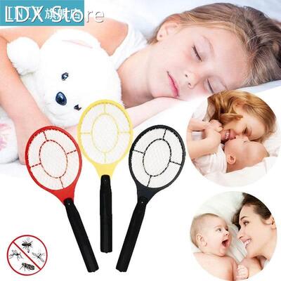 Summer Anti Mosquito Fly Operated Hand Racket Electric Fly M