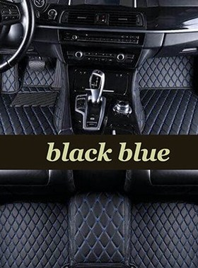 High-quality leather car floor mat for hyundai SOLARIS CRETA