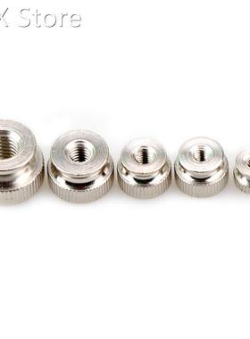 10PCS M3 M4 Nickel Plated Knurled Thumb Screws Nuts Step Han